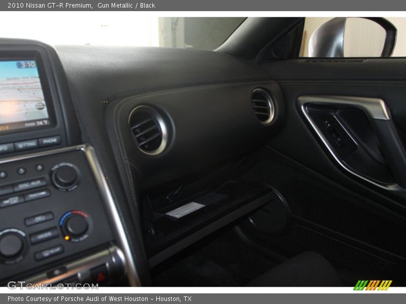 Gun Metallic / Black 2010 Nissan GT-R Premium