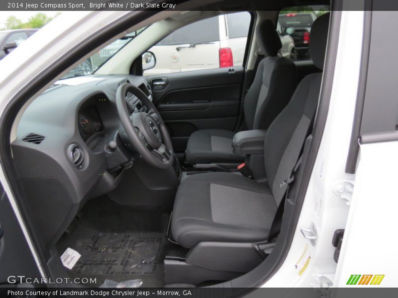 Front Seat of 2014 Compass Sport