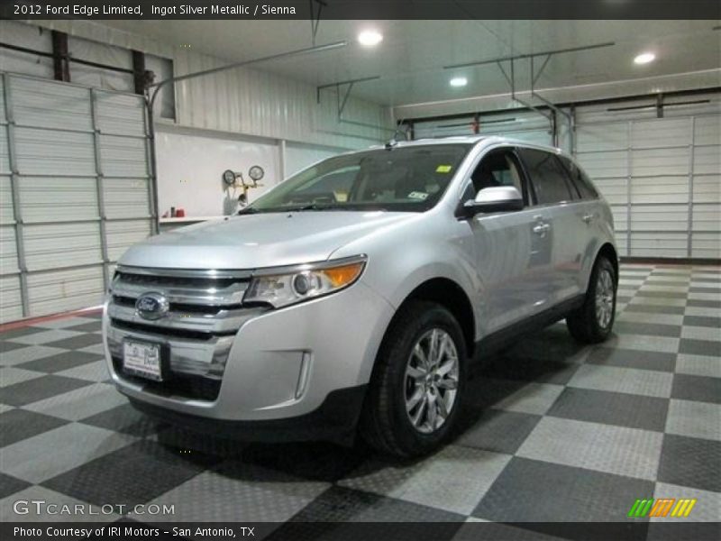 Ingot Silver Metallic / Sienna 2012 Ford Edge Limited