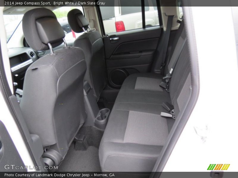 Rear Seat of 2014 Compass Sport