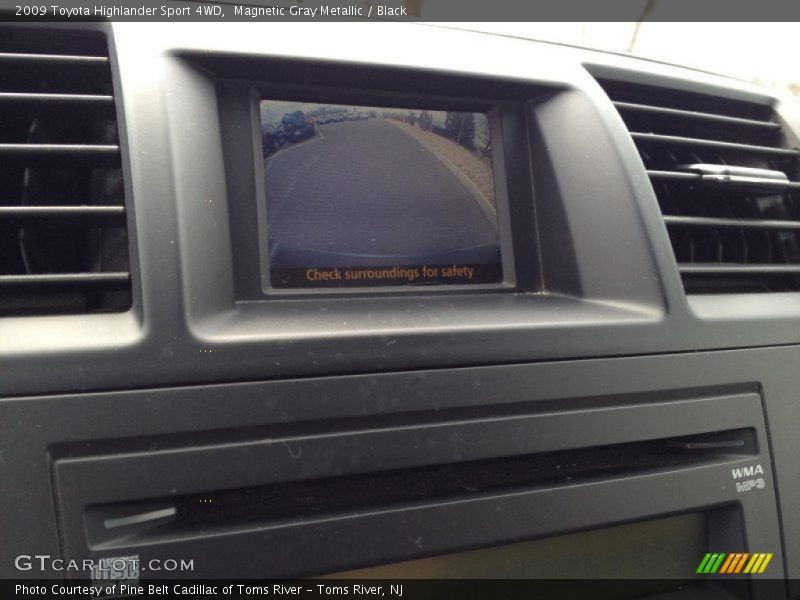Magnetic Gray Metallic / Black 2009 Toyota Highlander Sport 4WD