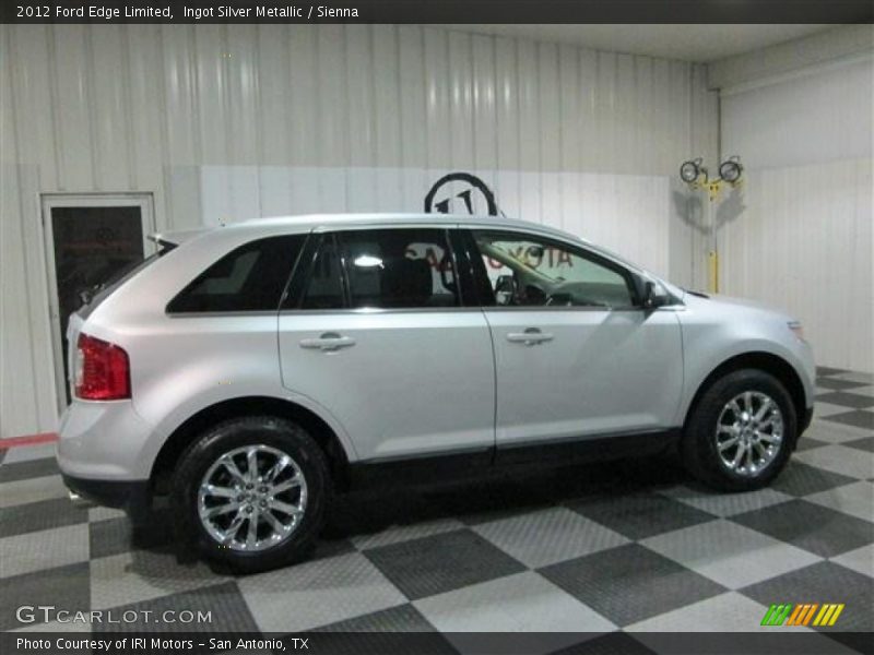 Ingot Silver Metallic / Sienna 2012 Ford Edge Limited