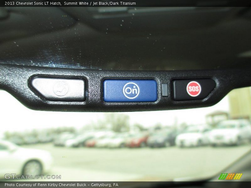 Summit White / Jet Black/Dark Titanium 2013 Chevrolet Sonic LT Hatch