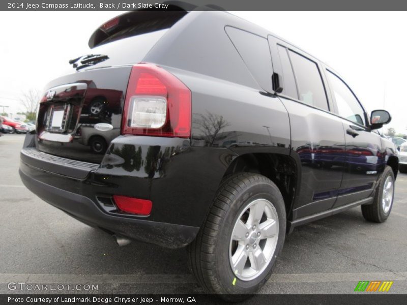 Black / Dark Slate Gray 2014 Jeep Compass Latitude