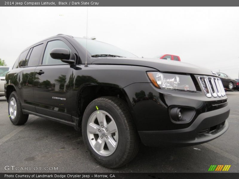 Black / Dark Slate Gray 2014 Jeep Compass Latitude