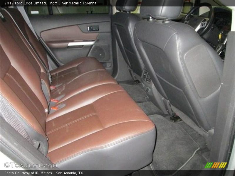 Ingot Silver Metallic / Sienna 2012 Ford Edge Limited