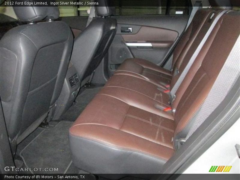 Ingot Silver Metallic / Sienna 2012 Ford Edge Limited