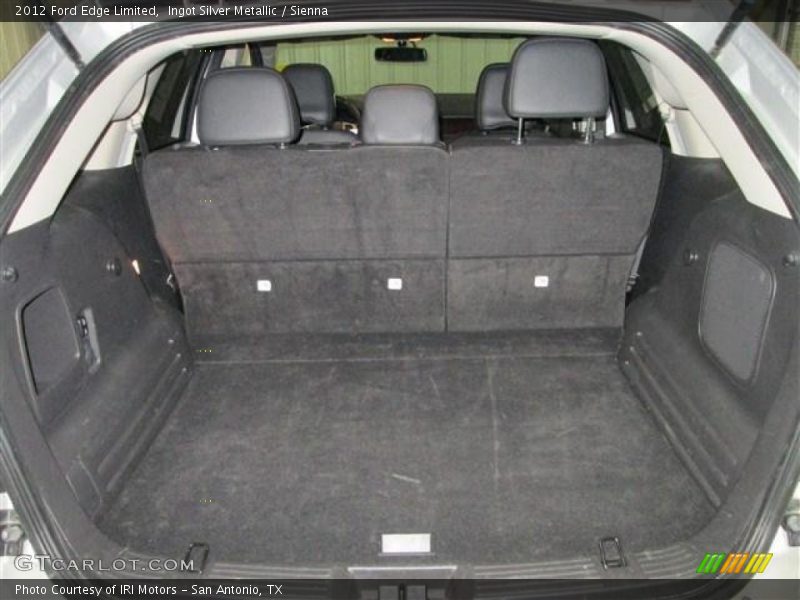 Ingot Silver Metallic / Sienna 2012 Ford Edge Limited