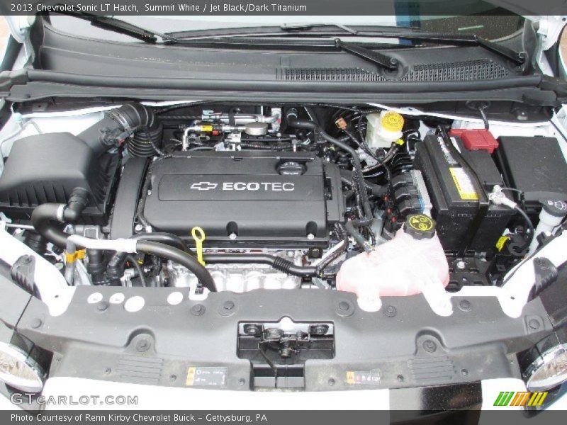 Summit White / Jet Black/Dark Titanium 2013 Chevrolet Sonic LT Hatch