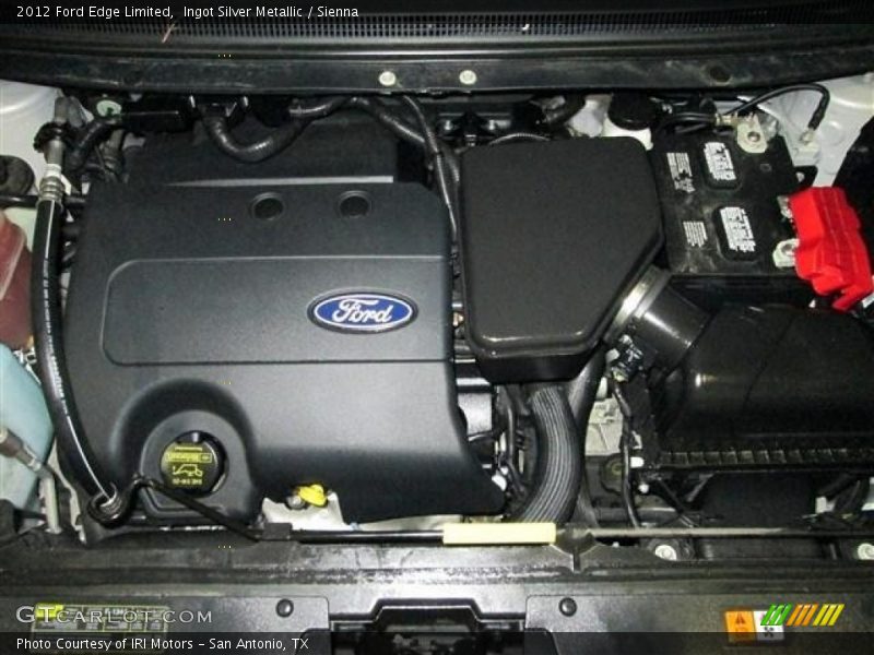 Ingot Silver Metallic / Sienna 2012 Ford Edge Limited