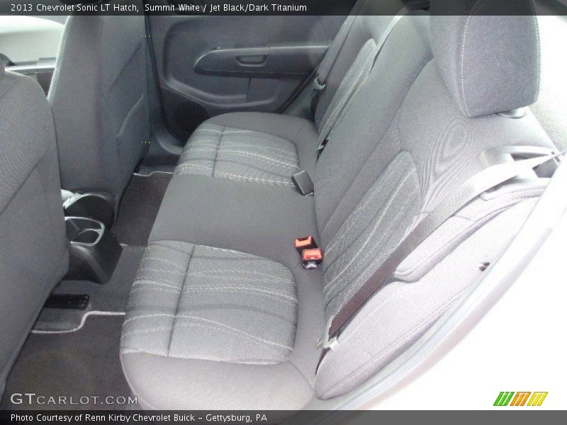 Rear Seat of 2013 Sonic LT Hatch