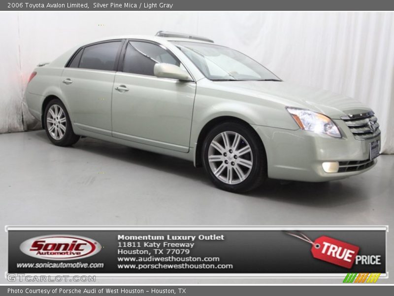 Silver Pine Mica / Light Gray 2006 Toyota Avalon Limited
