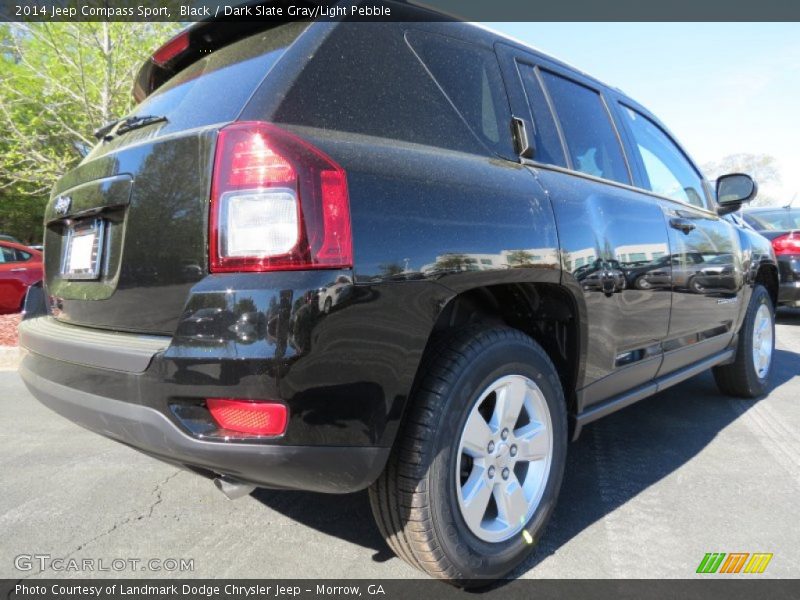 Black / Dark Slate Gray/Light Pebble 2014 Jeep Compass Sport