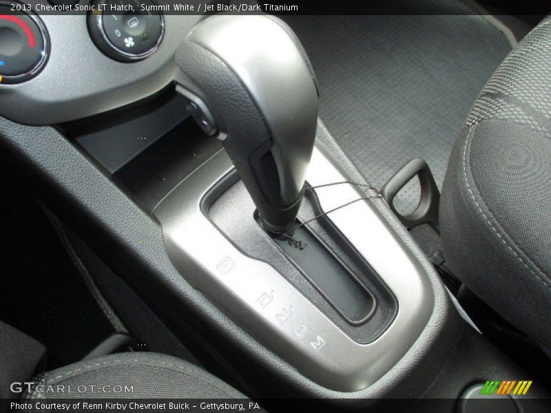  2013 Sonic LT Hatch 6 Speed Automatic Shifter