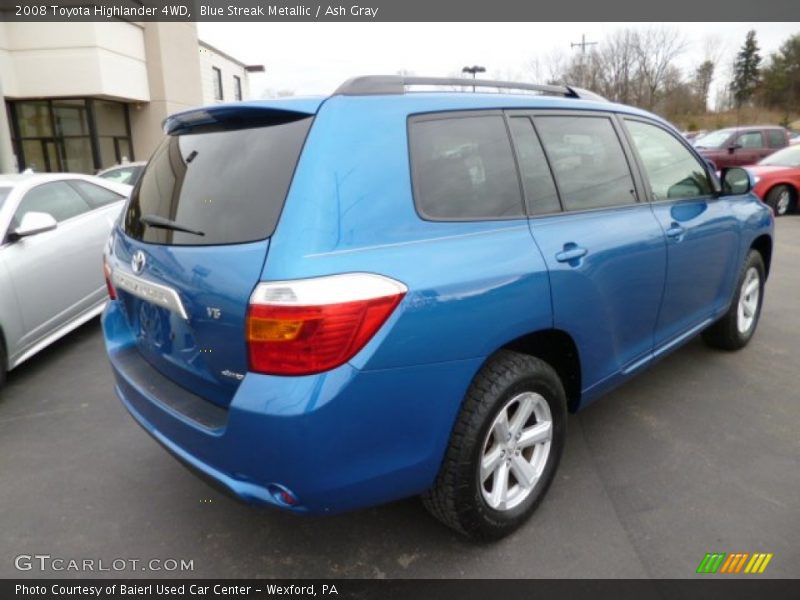  2008 Highlander 4WD Blue Streak Metallic