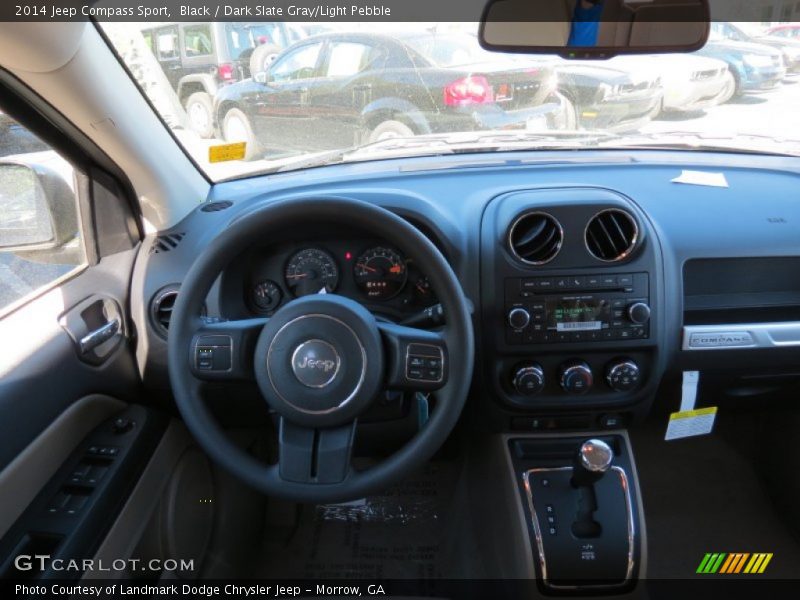 Black / Dark Slate Gray/Light Pebble 2014 Jeep Compass Sport
