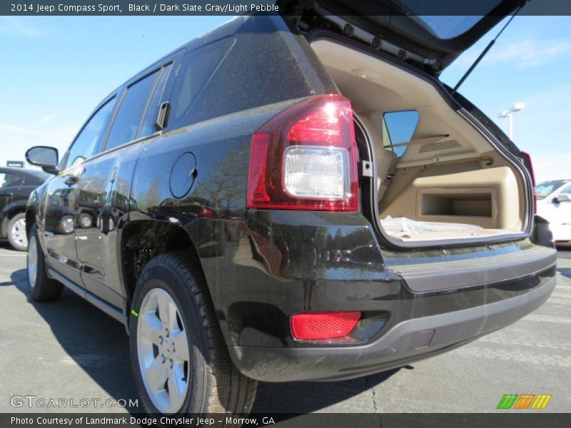 Black / Dark Slate Gray/Light Pebble 2014 Jeep Compass Sport