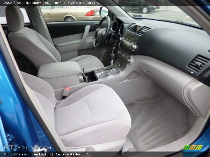  2008 Highlander 4WD Ash Gray Interior