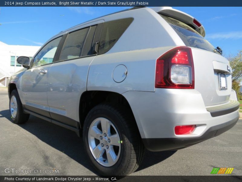 Bright Silver Metallic / Dark Slate Gray/Light Pebble 2014 Jeep Compass Latitude