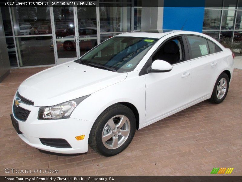 Summit White / Jet Black 2013 Chevrolet Cruze LT
