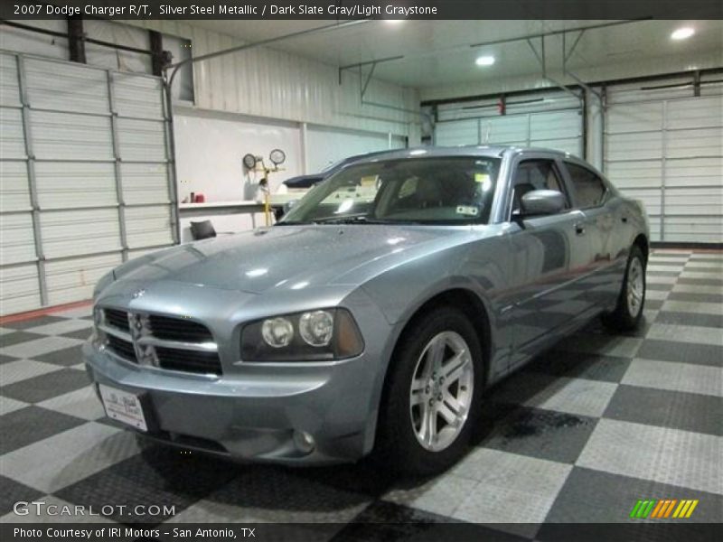 Silver Steel Metallic / Dark Slate Gray/Light Graystone 2007 Dodge Charger R/T