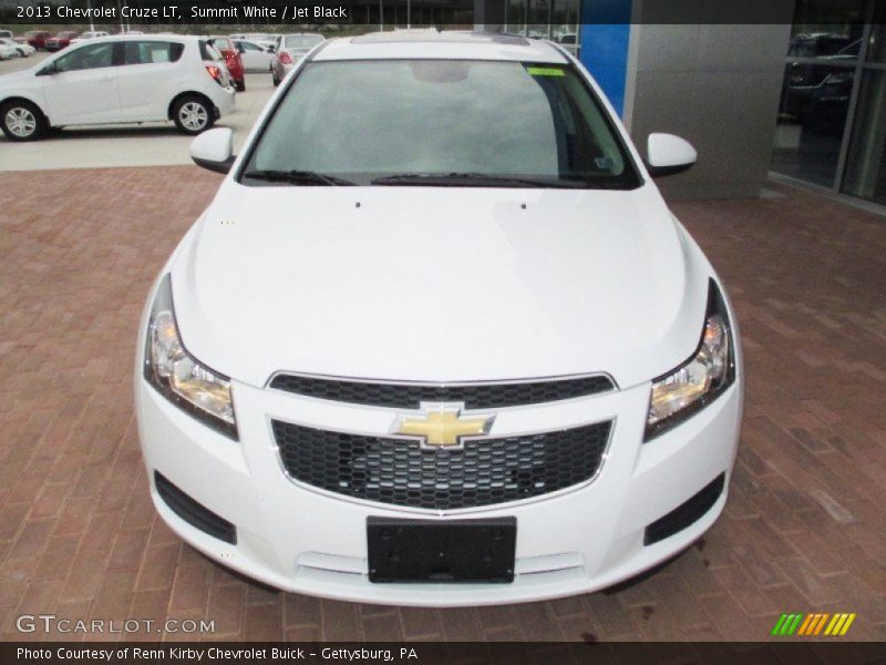 Summit White / Jet Black 2013 Chevrolet Cruze LT