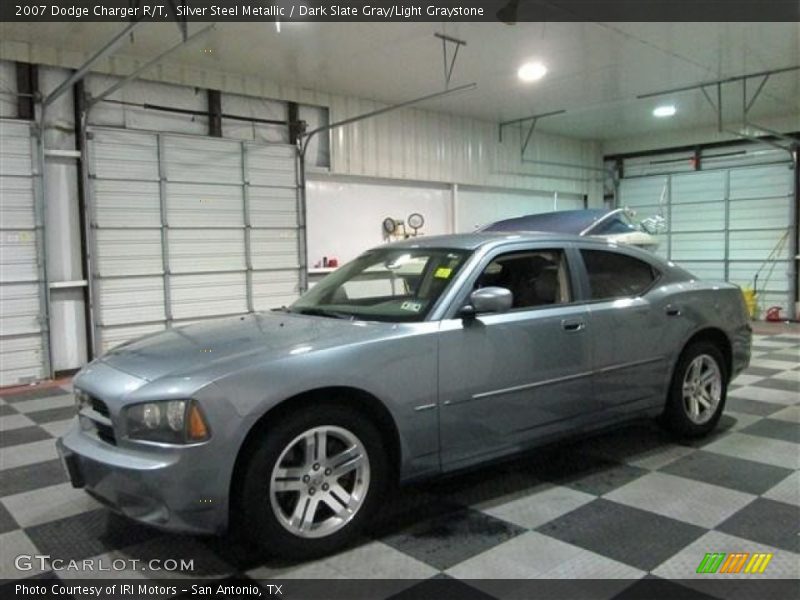 Silver Steel Metallic / Dark Slate Gray/Light Graystone 2007 Dodge Charger R/T