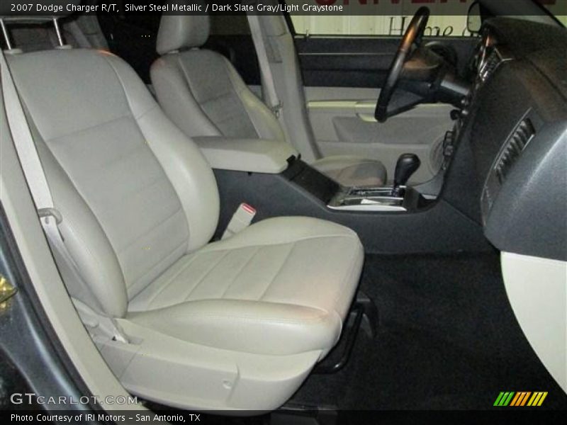 Silver Steel Metallic / Dark Slate Gray/Light Graystone 2007 Dodge Charger R/T