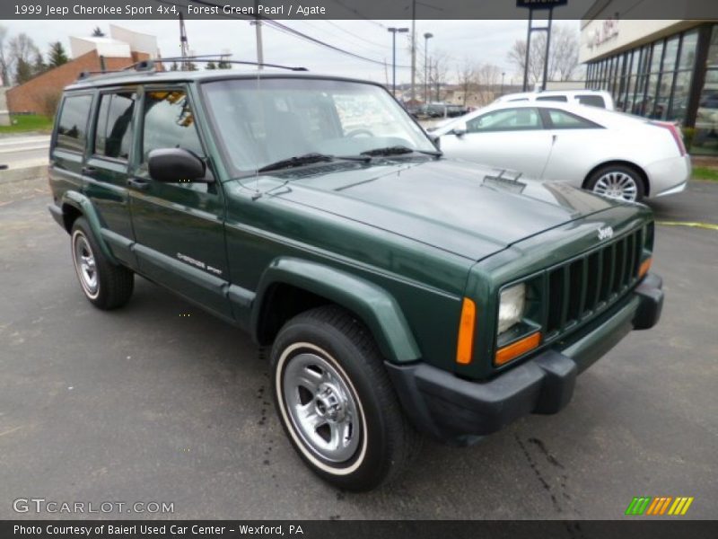 Front 3/4 View of 1999 Cherokee Sport 4x4