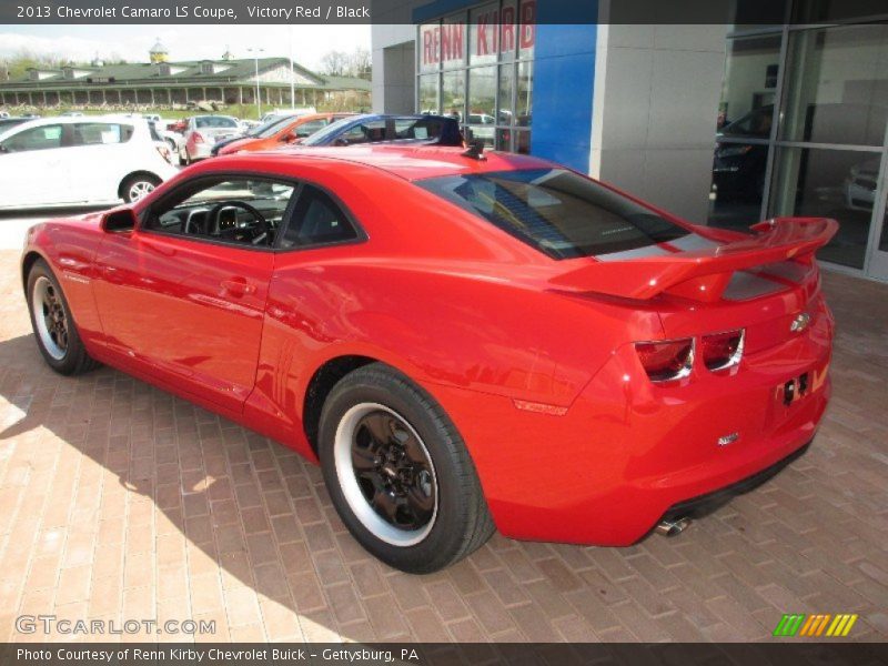 Victory Red / Black 2013 Chevrolet Camaro LS Coupe
