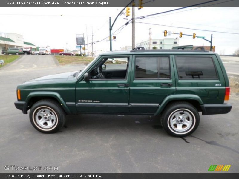  1999 Cherokee Sport 4x4 Forest Green Pearl