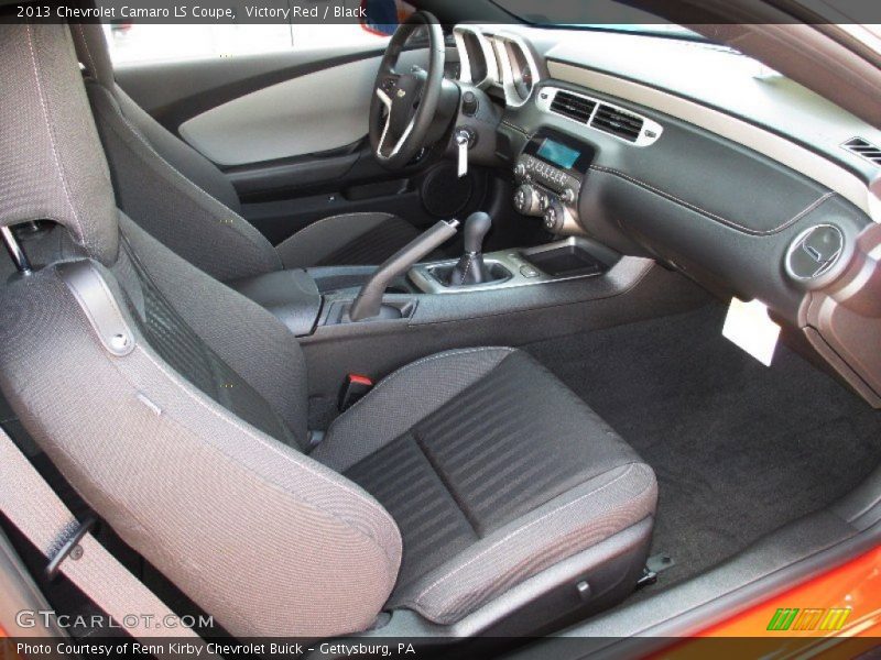 Victory Red / Black 2013 Chevrolet Camaro LS Coupe