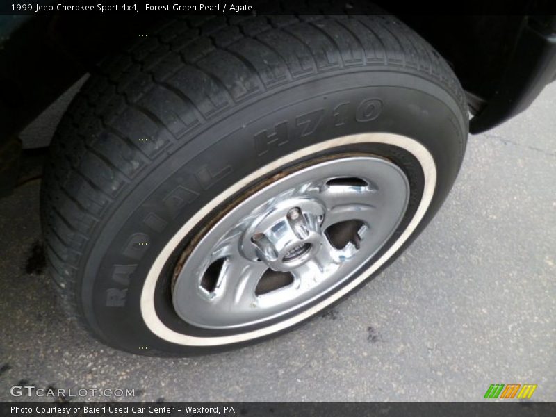Forest Green Pearl / Agate 1999 Jeep Cherokee Sport 4x4