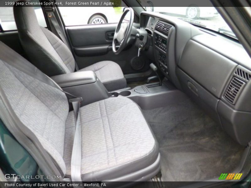 1999 Cherokee Sport 4x4 Agate Interior