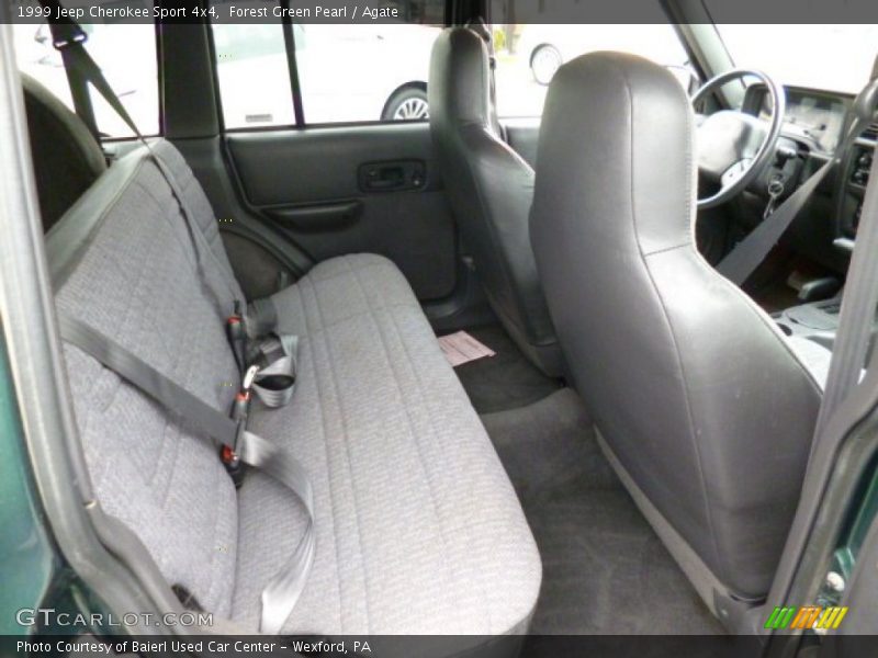 Rear Seat of 1999 Cherokee Sport 4x4