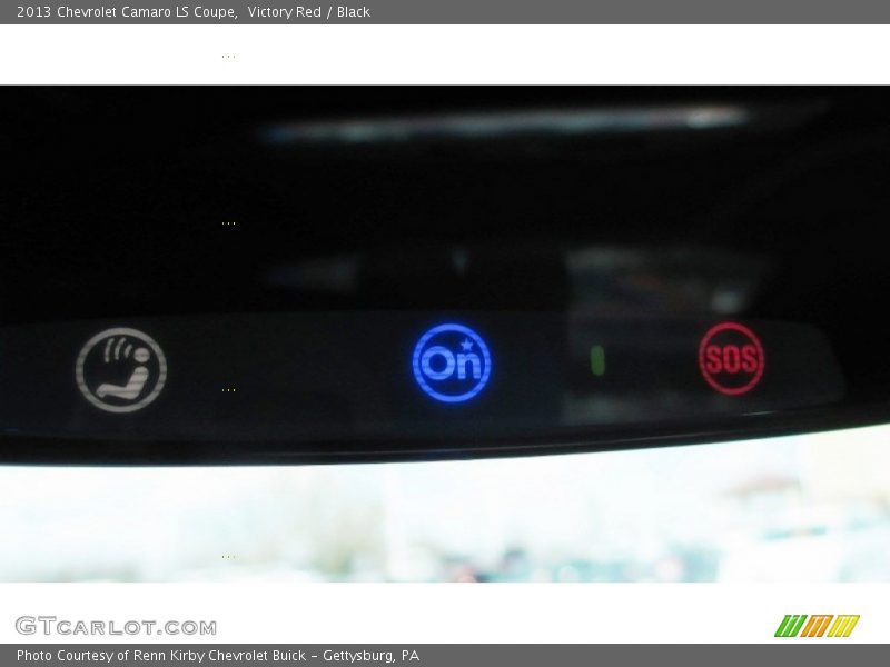 Victory Red / Black 2013 Chevrolet Camaro LS Coupe