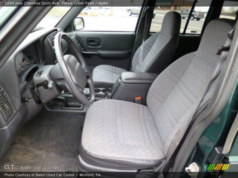 Front Seat of 1999 Cherokee Sport 4x4