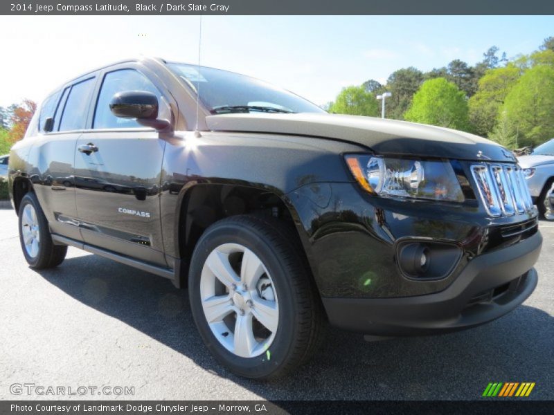 Black / Dark Slate Gray 2014 Jeep Compass Latitude