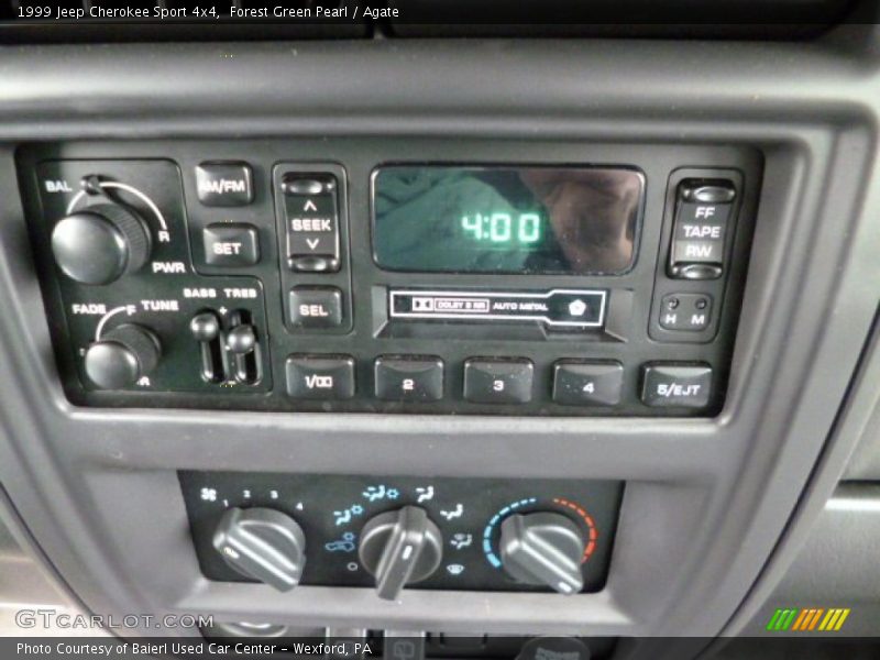 Controls of 1999 Cherokee Sport 4x4