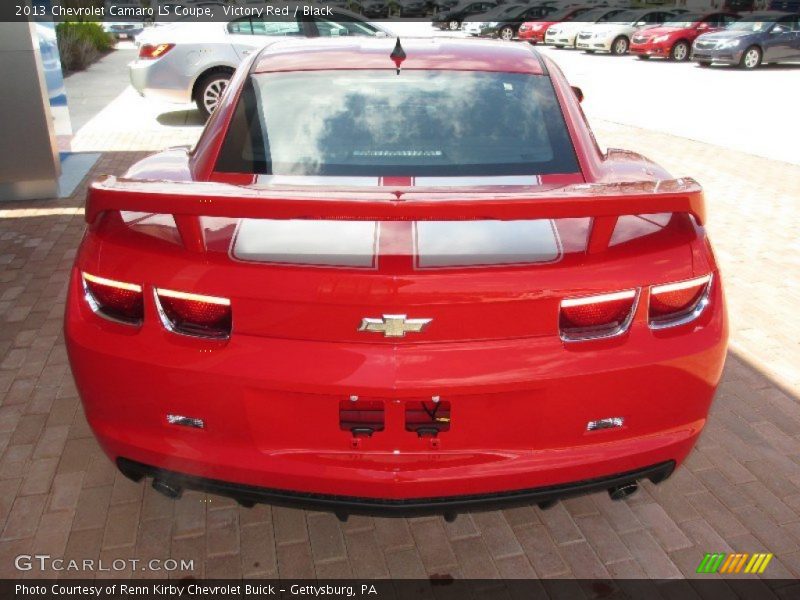 Victory Red / Black 2013 Chevrolet Camaro LS Coupe