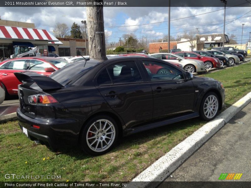  2011 Lancer Evolution GSR Phantom Black Pearl