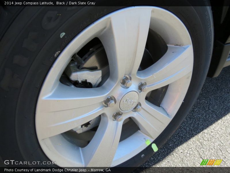 Black / Dark Slate Gray 2014 Jeep Compass Latitude