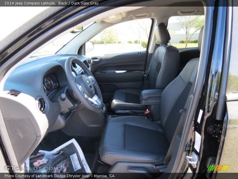 Black / Dark Slate Gray 2014 Jeep Compass Latitude