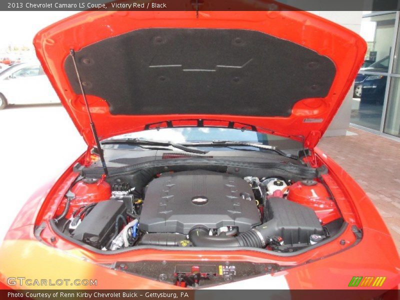 Victory Red / Black 2013 Chevrolet Camaro LS Coupe