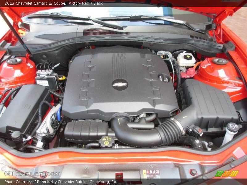 Victory Red / Black 2013 Chevrolet Camaro LS Coupe