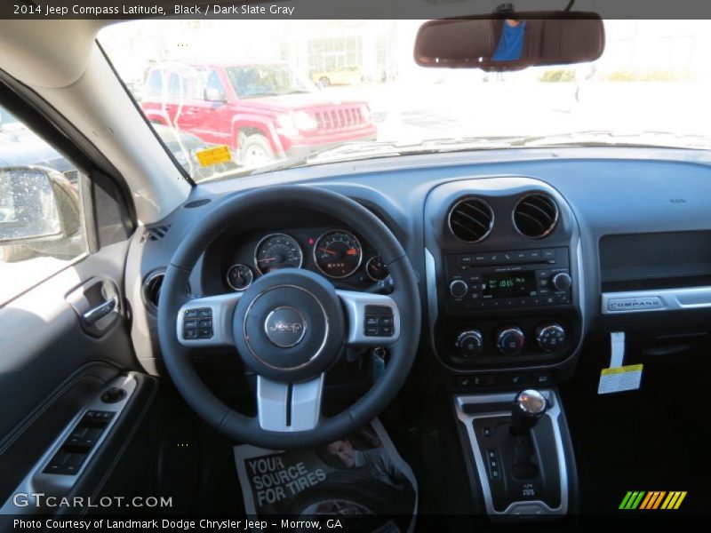 Black / Dark Slate Gray 2014 Jeep Compass Latitude