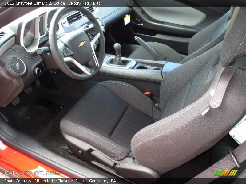 Victory Red / Black 2013 Chevrolet Camaro LS Coupe