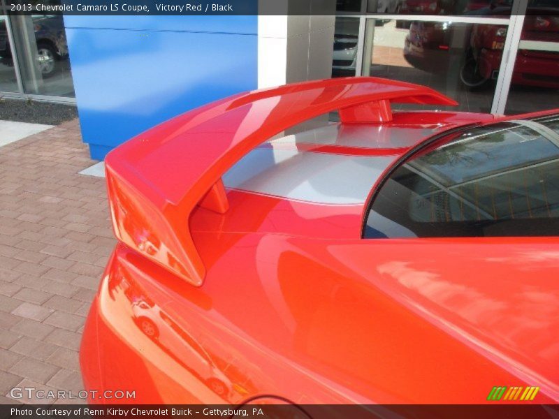 Victory Red / Black 2013 Chevrolet Camaro LS Coupe