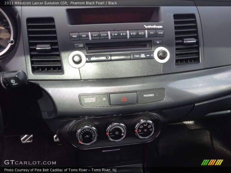 Controls of 2011 Lancer Evolution GSR