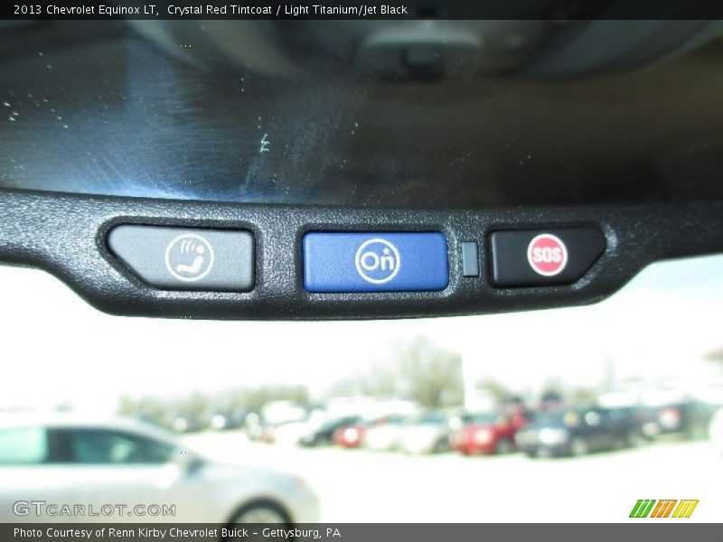 Crystal Red Tintcoat / Light Titanium/Jet Black 2013 Chevrolet Equinox LT